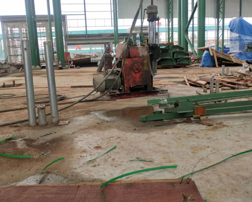 群英乡地面下沉注浆