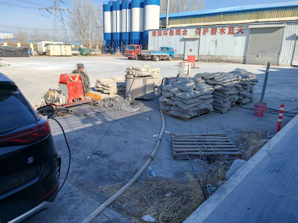 群英乡混凝土地面下沉注浆